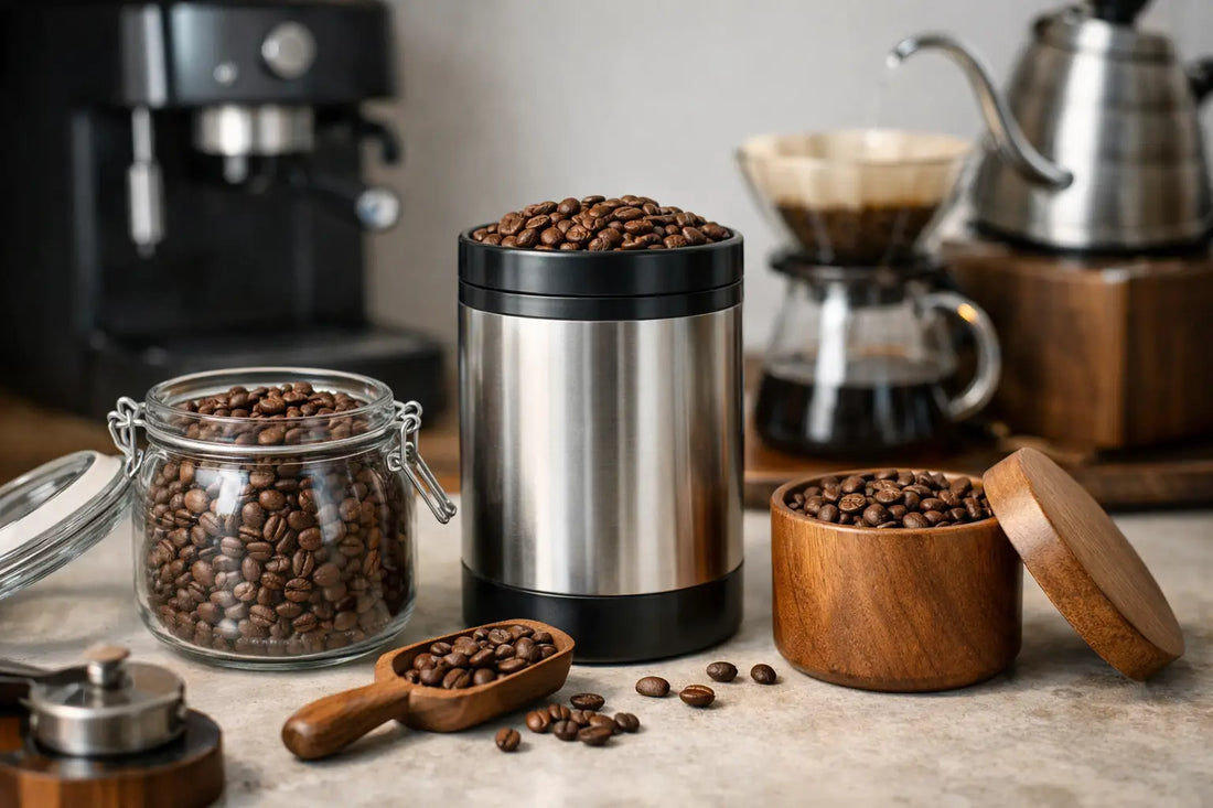 Coffee Bean Storage for Fresh, Ready-to-Work Brews