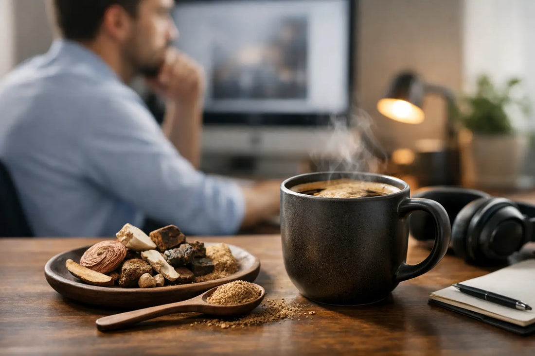 Mushroom Coffee for Focus on Long Shifts