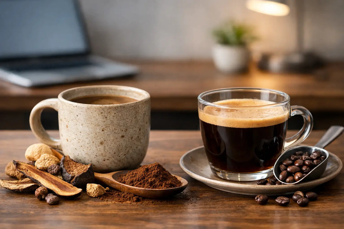 Mushroom Coffee vs Regular Coffee for Long Shifts