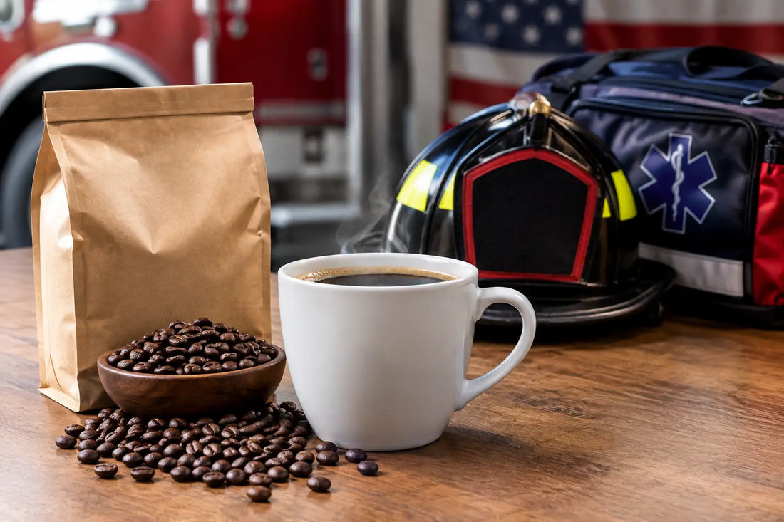 Freshly Roasted Small Batch Coffee for First Responders