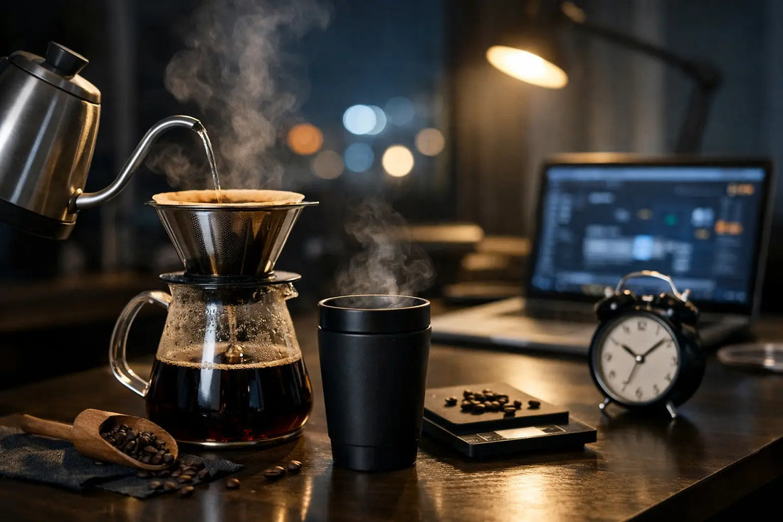 How to Brew Coffee for Night Shifts That Holds Up