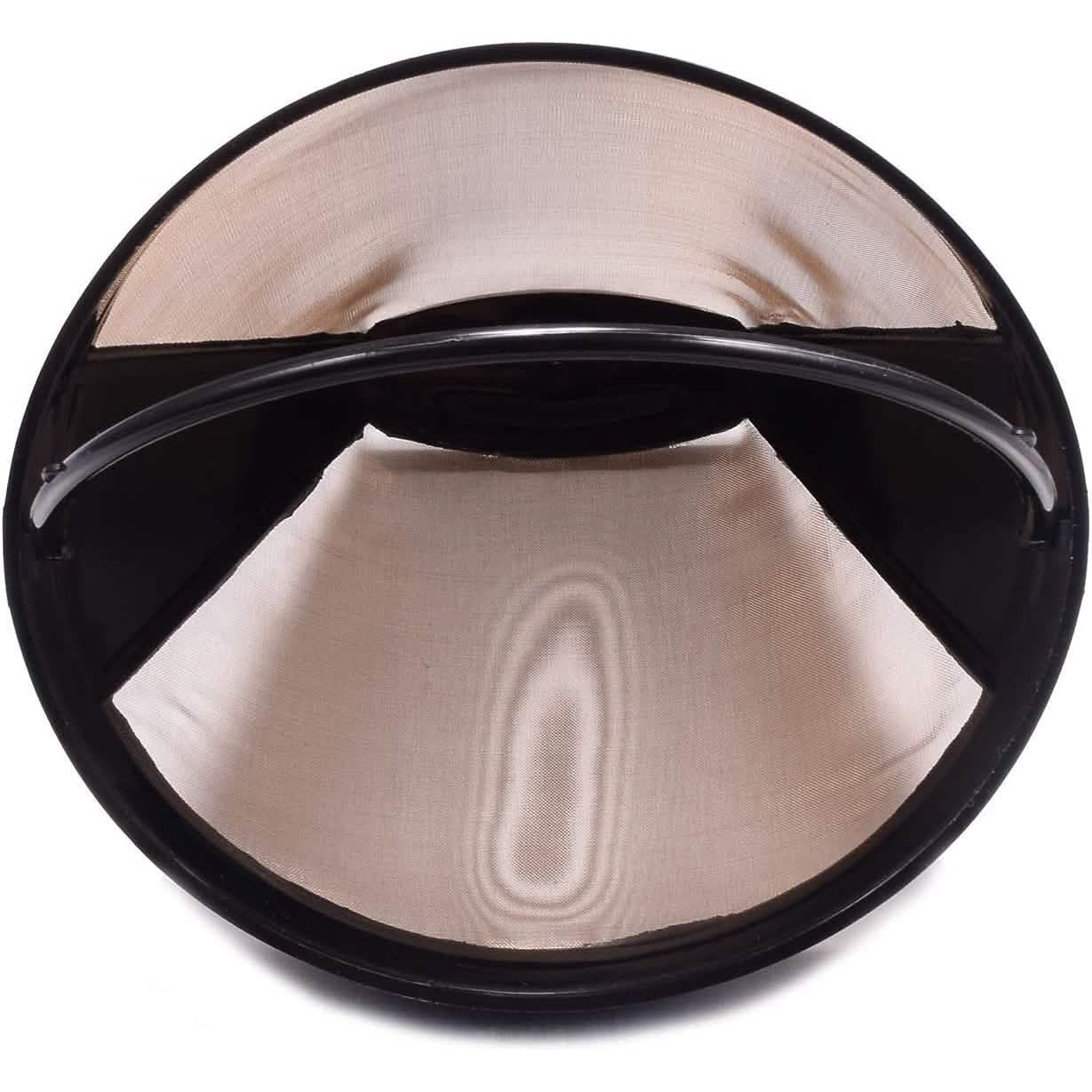 Two reusable No.4 cone coffee maker filters from DailySale, made of durable material for easy brewing in kitchen coffee gadgets.