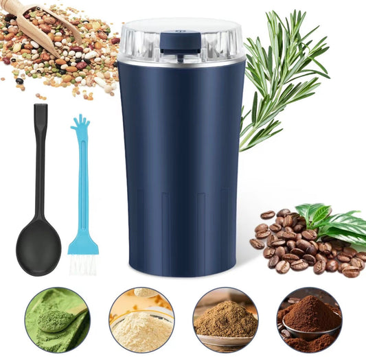 Close-up of the V.I.P Digital Presence UltraGrind Grinder showing its sleek design and grinding mechanism.