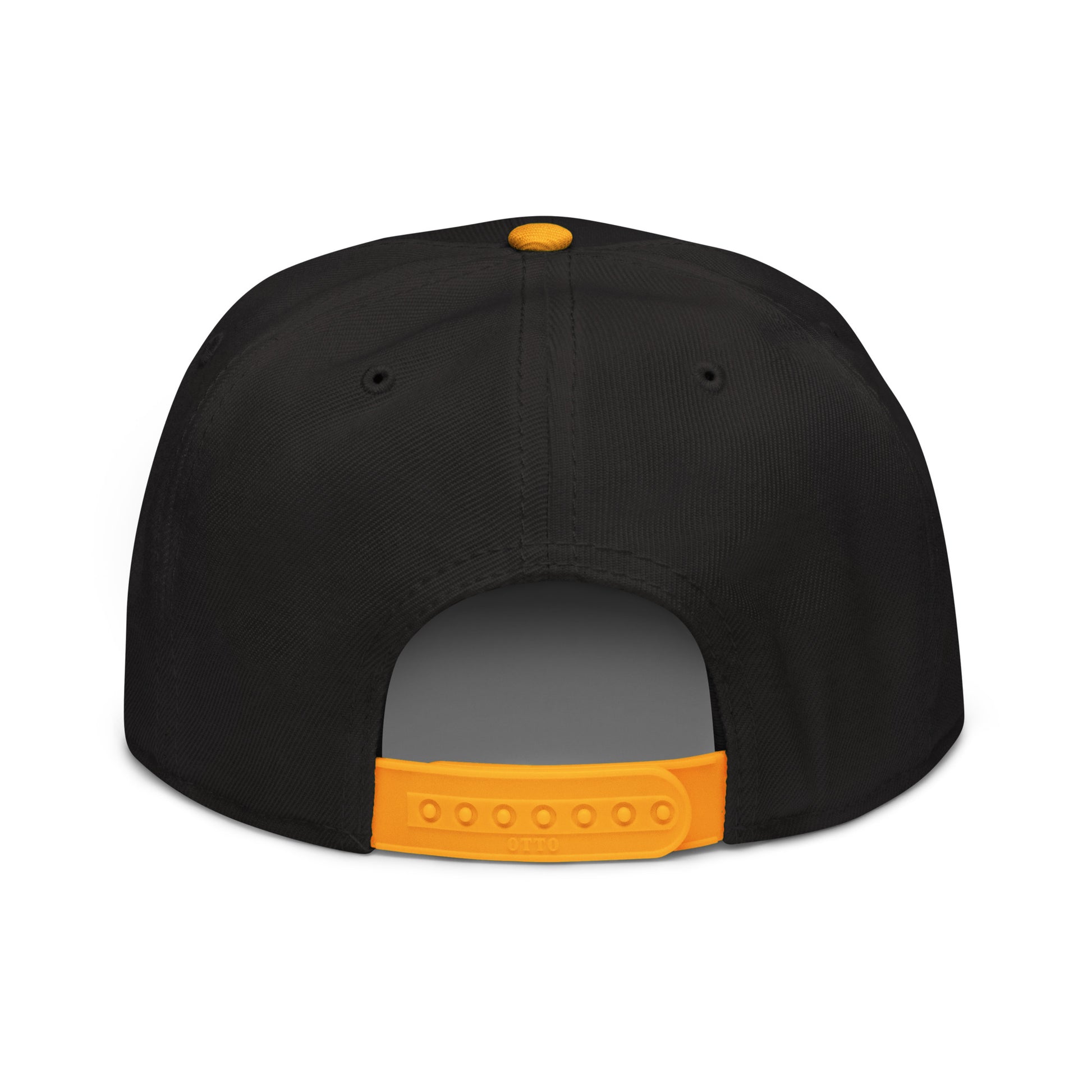 Gray and black Snapback Hat with embroidered design from Code 3 Rescue Coffee and Tea.