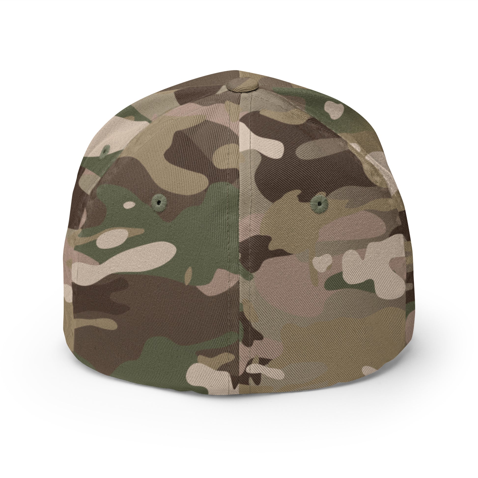 Structured twill cap featuring green embroidered design by Code 3 Rescue Coffee and Tea, with a closed-back, sturdy construction.