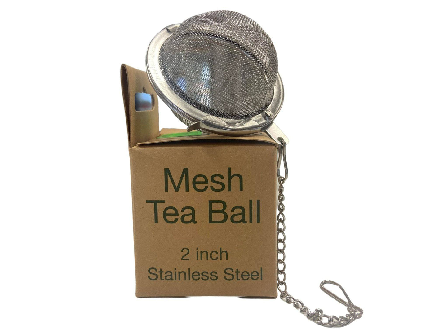 Country Life Natural Foods tea infuser with stainless steel mesh for brewing loose leaf tea and herbal infusions.