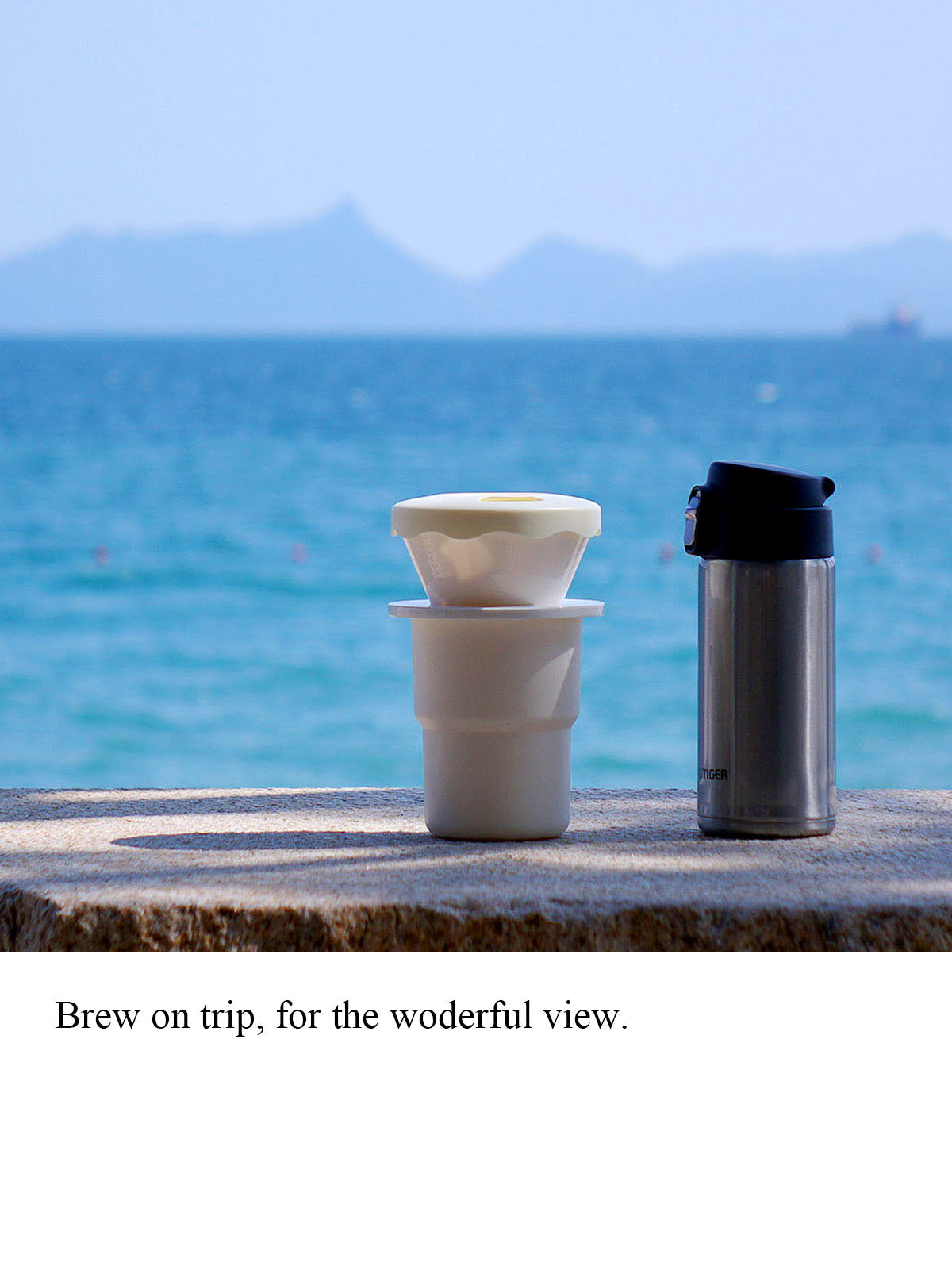LilyDripper pour over coffee dripper by LilyDrip USA, ceramic coffee brewing cone with a ridged interior for rich pour over coffee.